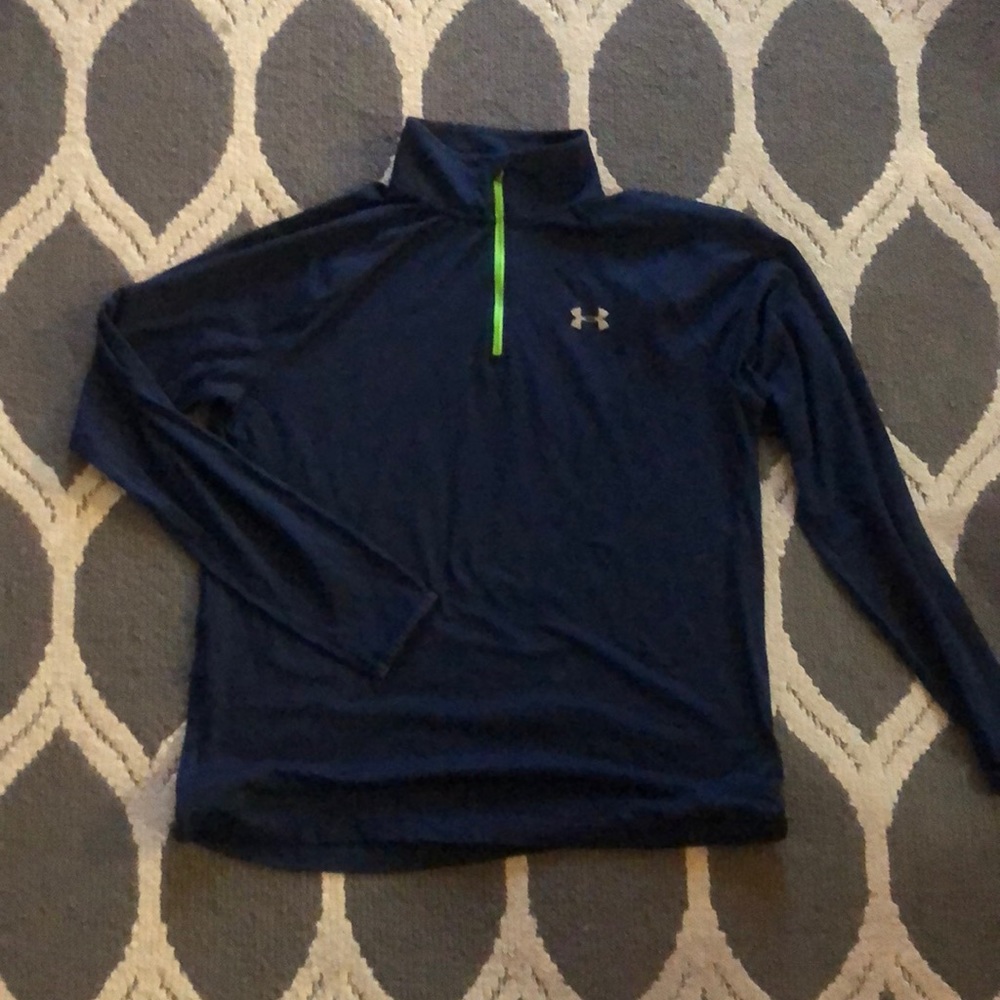 UNDER ARMOR RUN Fitted 1/4 Zip Athletic Pullover